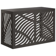 Copertura per condizionatore d'aria Nero 90 x 40 x 60 cm 8014094