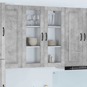 Pannello lavastoviglie Kalmar Grigio cemento 80 x 31 x 100 cm