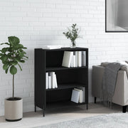 Scaffale Nero 69,5x32,5x90 cm in Legno Multistrato 828373