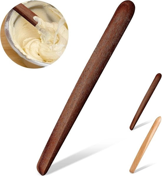 Impastatrice per pane lievitato in legno da 11 pollici - Spuntino - Strumento per preparazione pane lievitato in legno - Pala per mescolare per cucina cottura - Acacia 

Dettagli prodotto: 
11 pollici 
Legno Acacia 
...