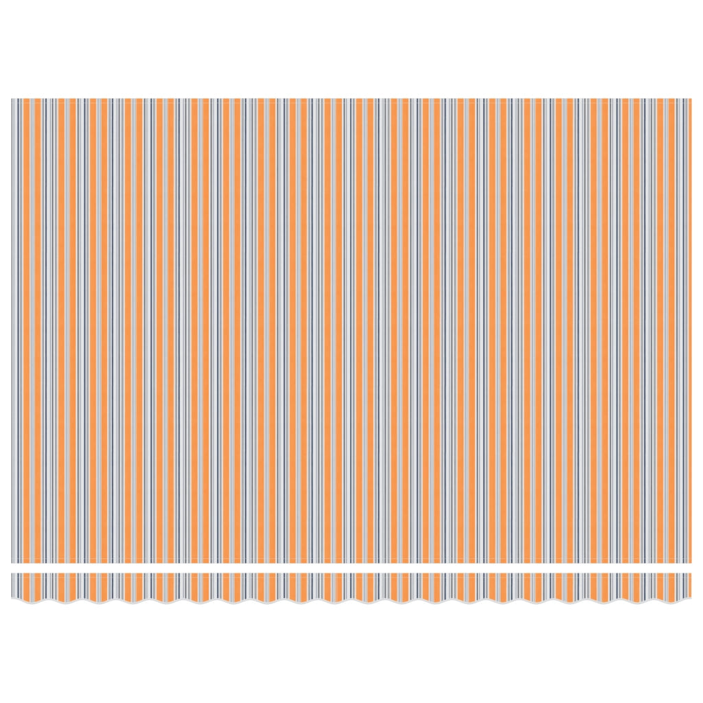 Tenda Retrattile Automatica a Righe Multicolore 450x300 cm