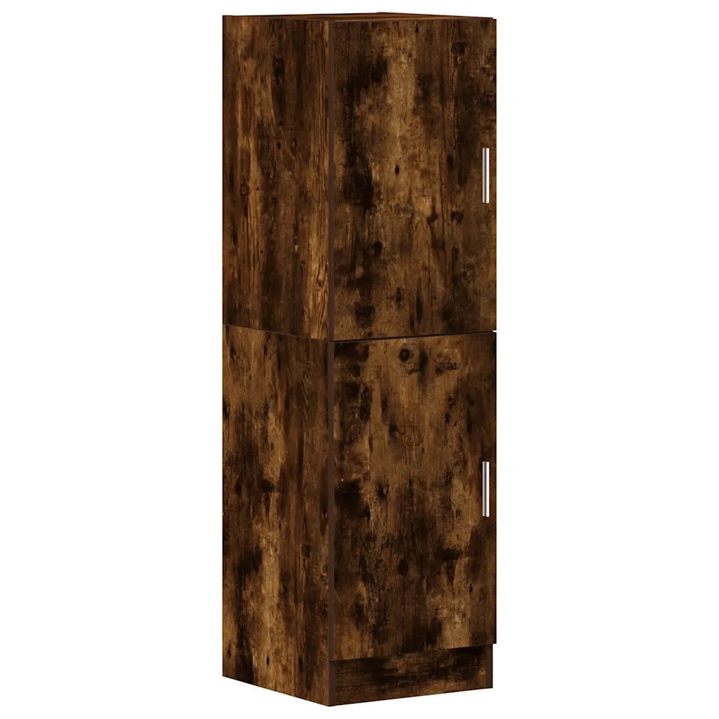 Set di Mobili da Cucina 3 pz Rovere Fumo in Truciolato 3324155