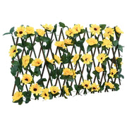 Traliccio Edera Artificiale Espandibile 5 pz Giallo 180x20 cm CFW3072083