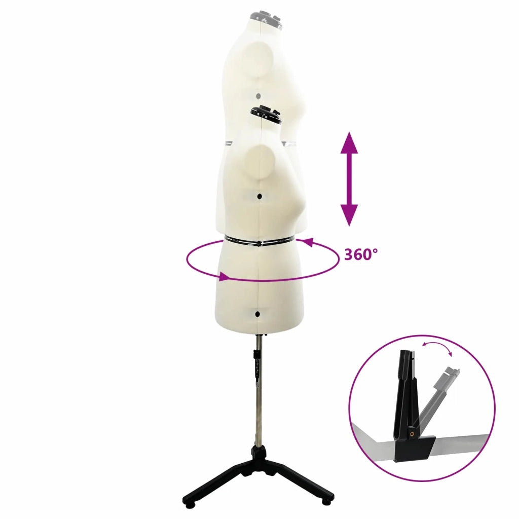 Forma Abito Femminile Regolabile Crema l Velluto CFW8222878