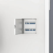 Pannello di Accesso 2 pcs Bianco 23 x 23 x 3 cm Acciaio 42010252