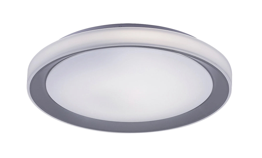 Plafoniera LED RGB WiFi Rabalux Everest 51cm 40W cromo