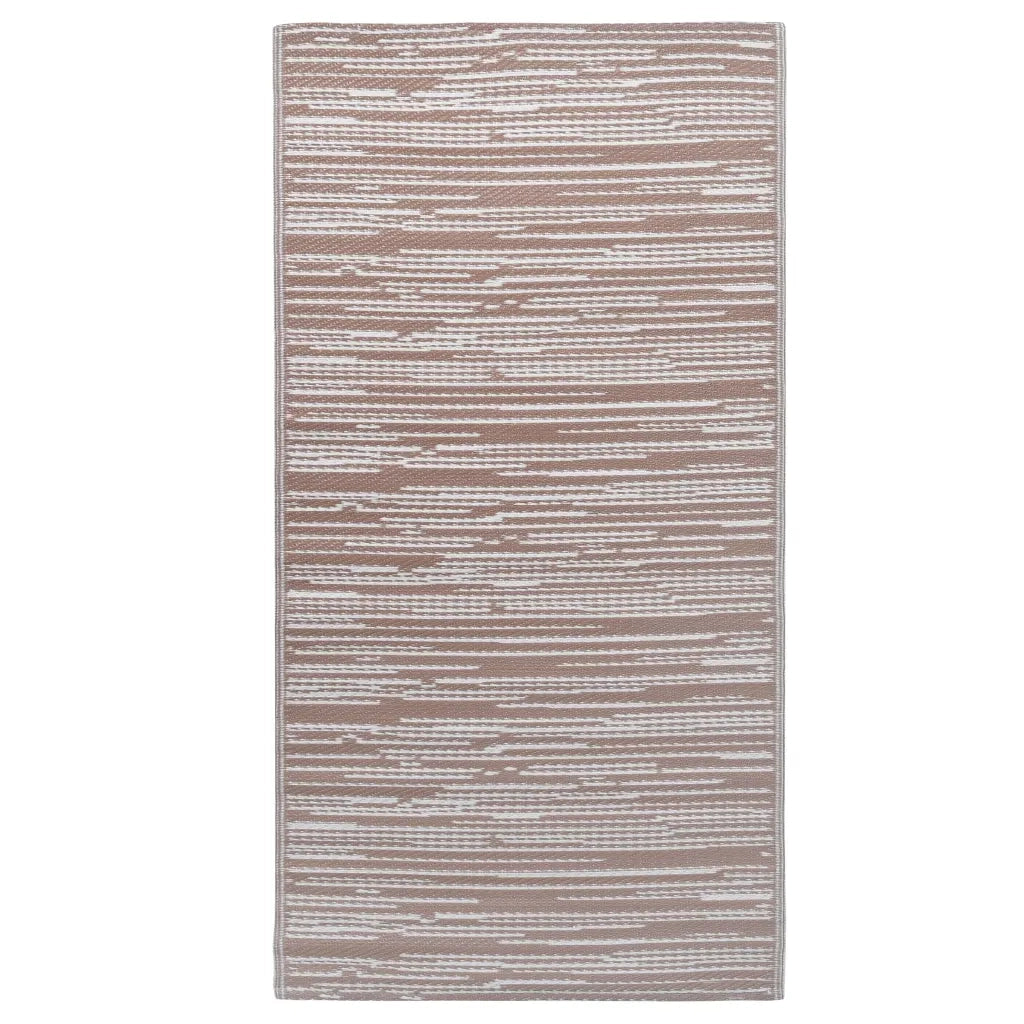 Tappeto da Esterni ARAKIL Marrone 190x290 cm in PP 310443