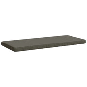 Cuscino per Panchina a 1 Pezzo VUGHT 100% Poliestere Grigio 951826
