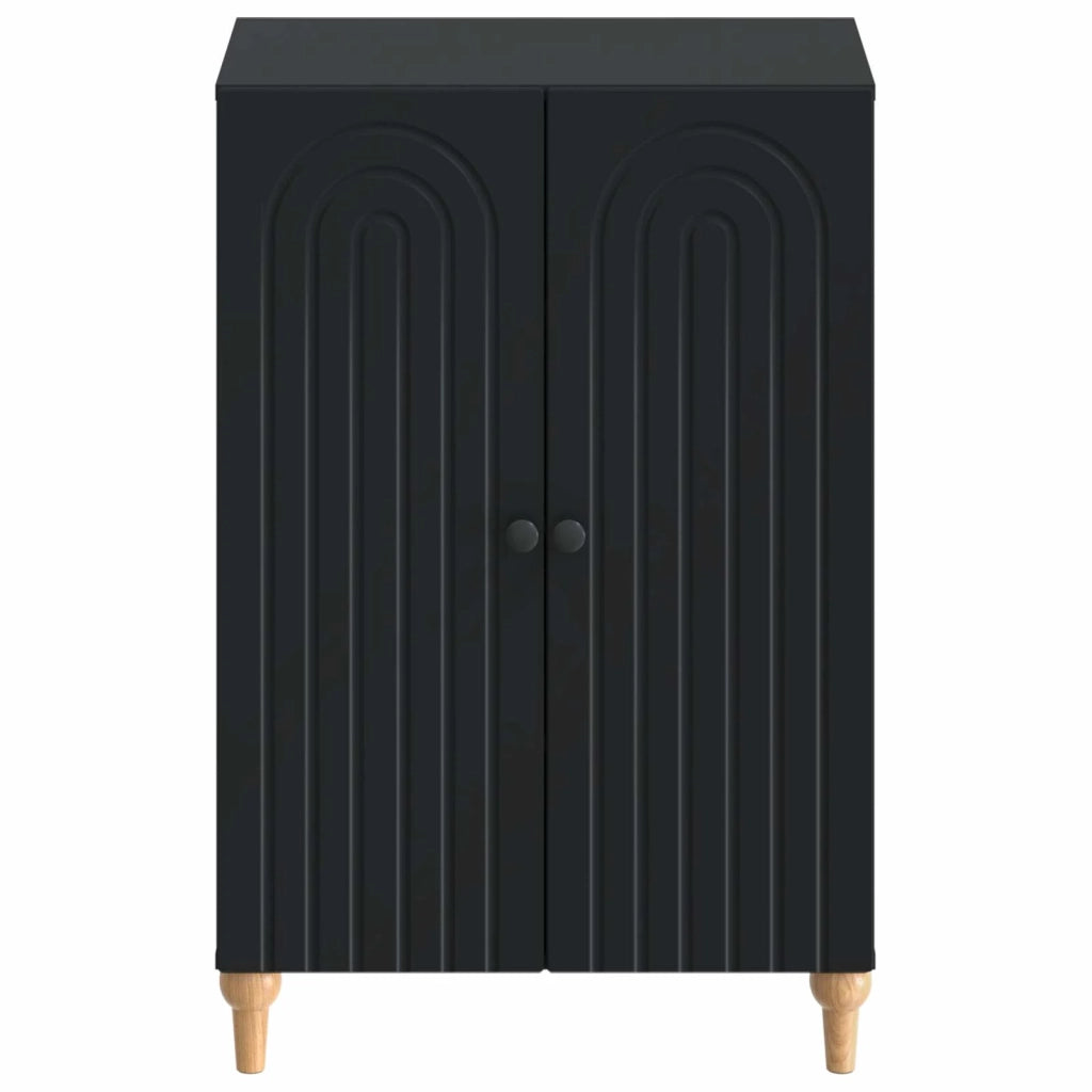 Mobile per scarpe ALKMAAR 59,5 x 39,5 x 90 cm Nero 896206