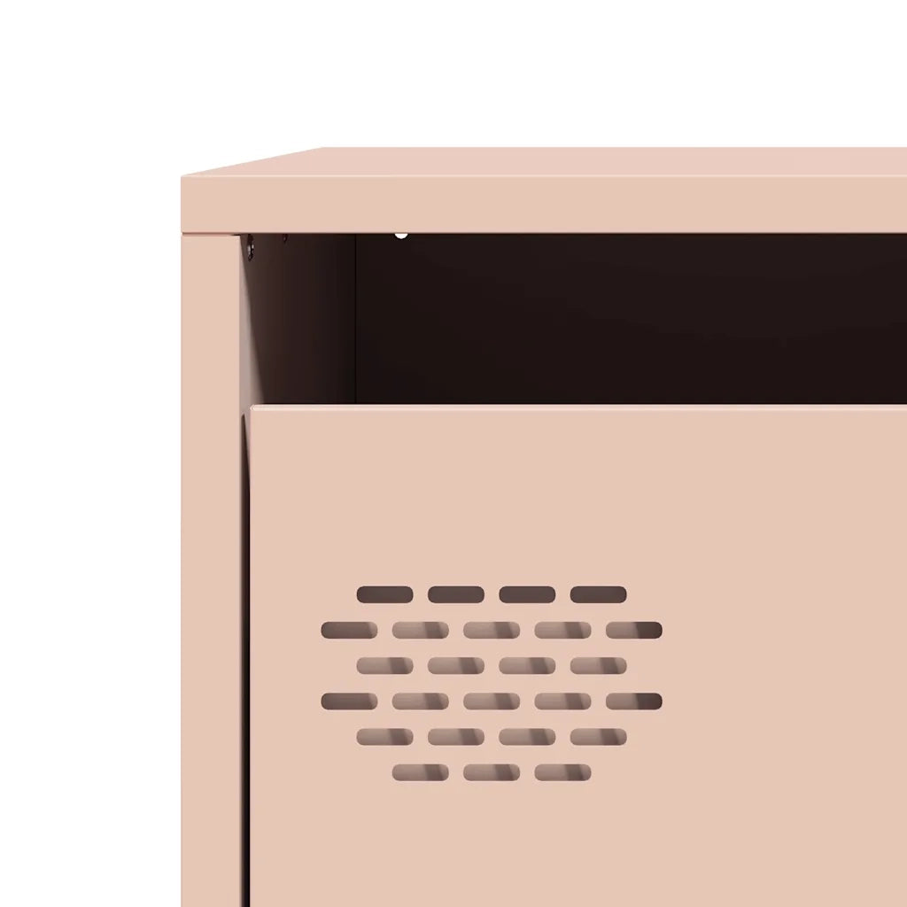 Credenza Rosa 39x35x103,5 cm in Acciaio