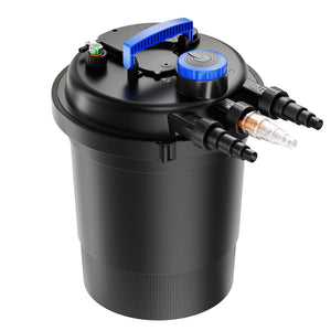 CPF-250 Filtro a pressione per laghetto con UVC da 11 W max 10.000 litri
