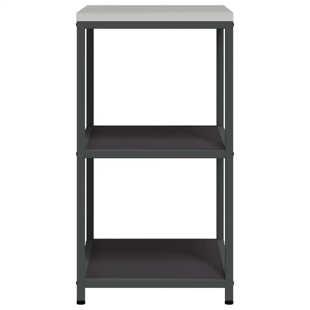 Stoccaggio in cucina Nero 60 x 50 x 92 cm Acciaio
