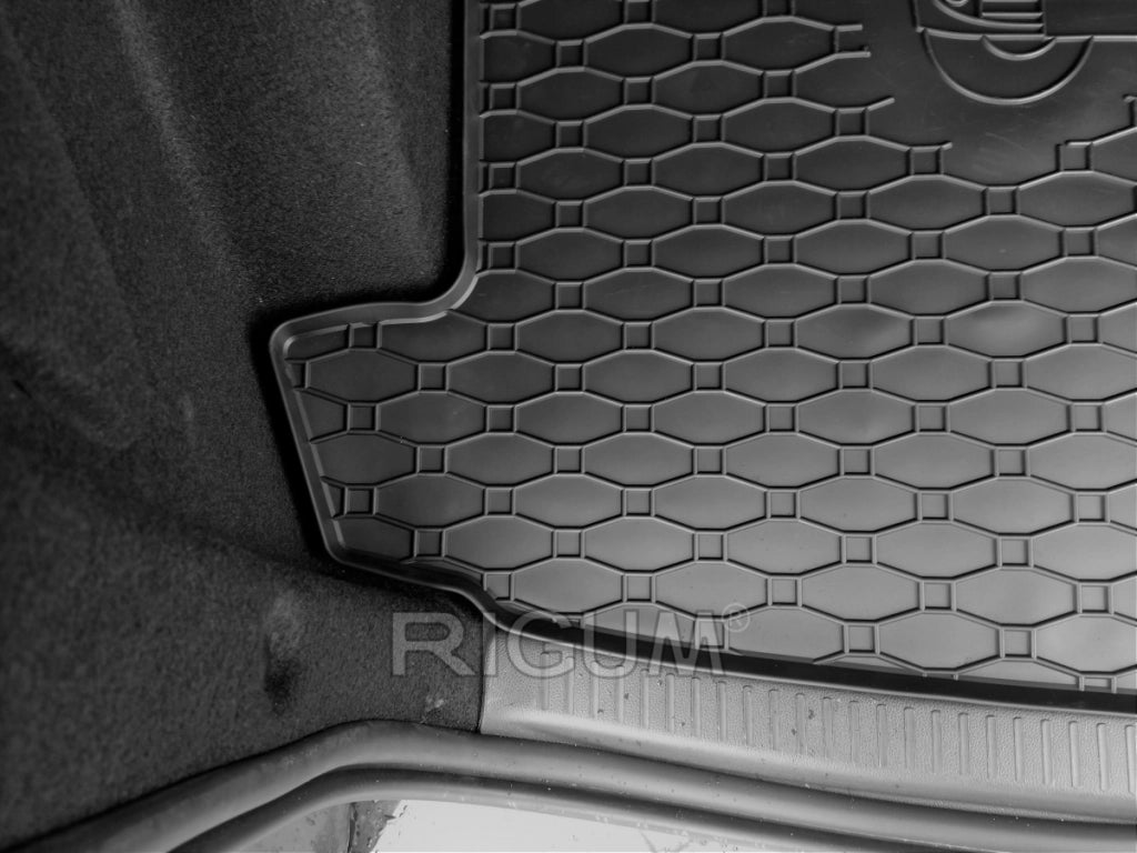 153B-428117 - Tappeto gomma baule - Renault Clio 4 Grandtour dal 2013, posizione baule superiore e inferiore