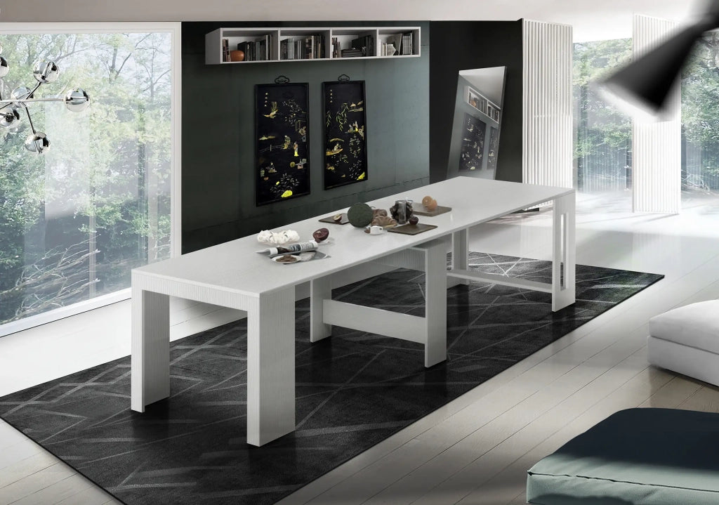 Consolle in legno Pratika L 90 x H 77 cm x P 90