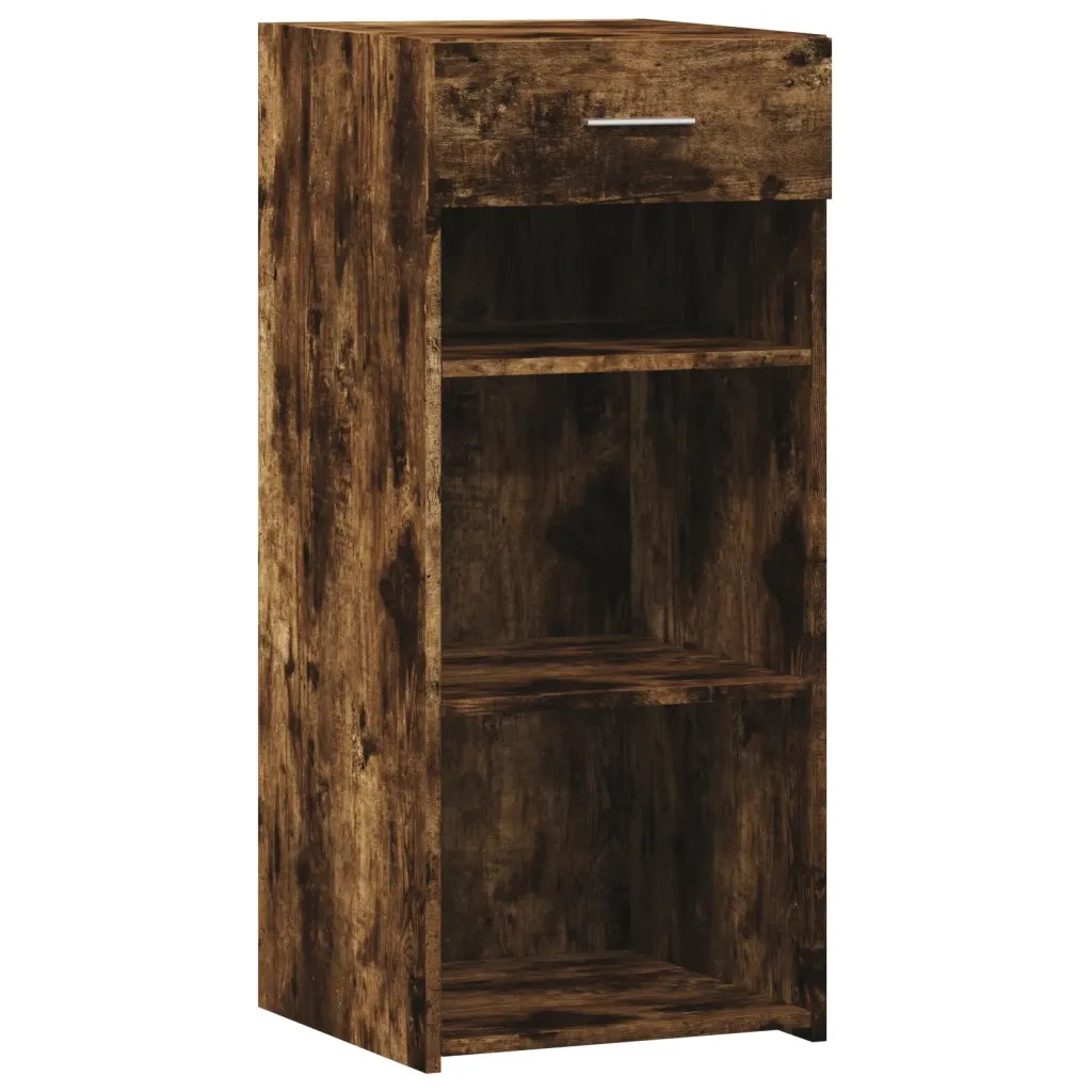 Credenza Rovere Fumo 40x42,5x93 cm in Legno Multistrato 846317