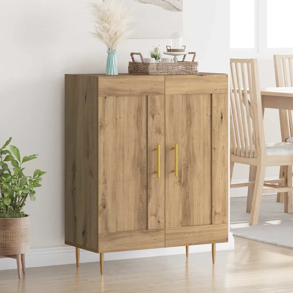 Credenza-Buffet-Armadio da cucina Rovere artigianale 69,5 x 34 x 90 cm 476042