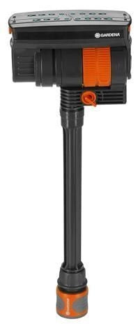 Gardena 08251-20 Pipeline Irrigatore Oscillante Portata fino a 18 m Larghezza getto fino a 12 m Area coperta 216 m² colore Nero Arancione