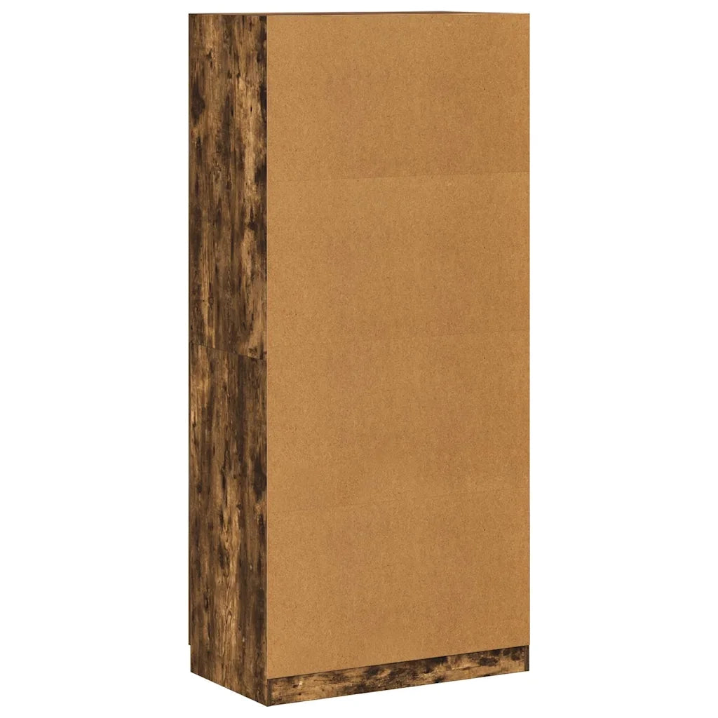 Armadio Rovere Fumo 90x52x200 cm in Legno Multistrato CFW8415727