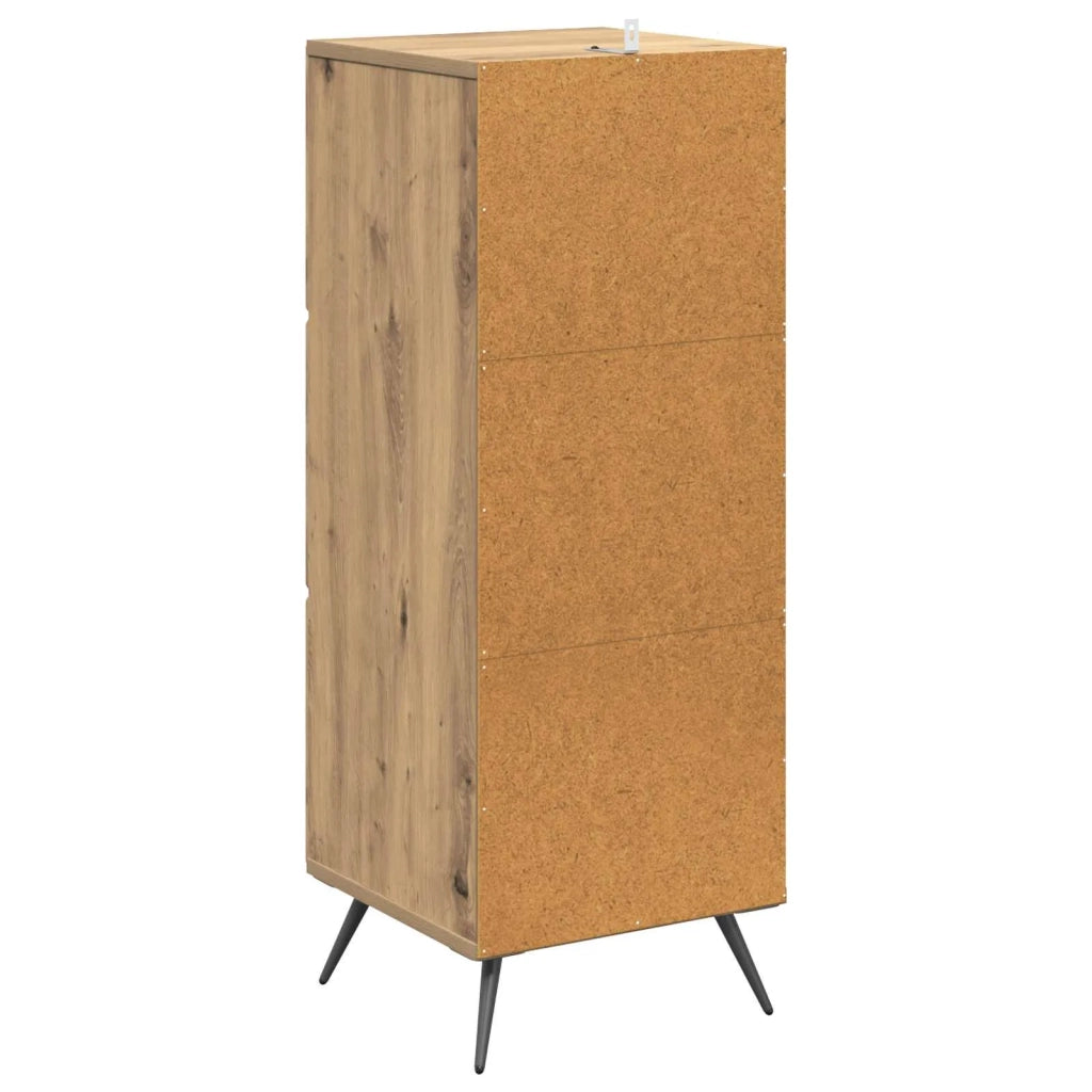 Mobile con Cassetti Rovere Artigianale 33 x 34,5 x 90 cm