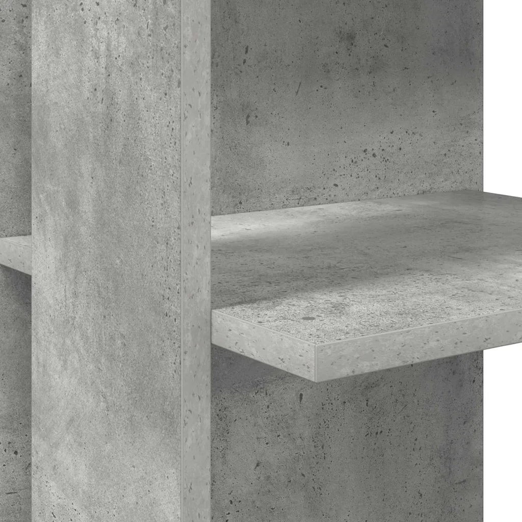 Scrivania ad angolo Grigio cemento 140 x 113,5 x 75 cm 869557