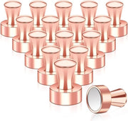 Magnetici forti a neodimio - 16 pezzi - rosso oro
