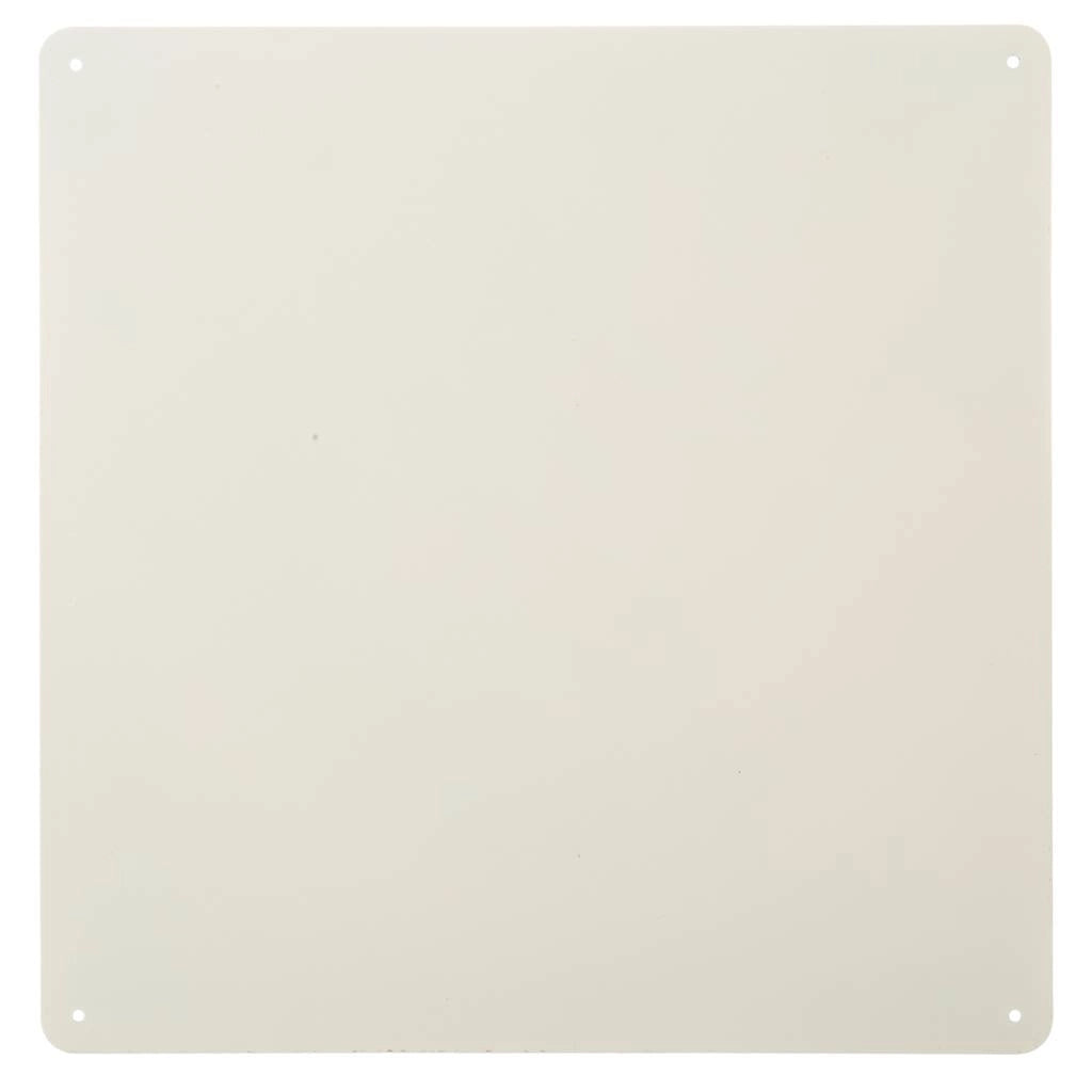 Piatto decorativo da parete in metallo 30x30x0,06h