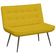 Panca Gialla 110x74x84 cm in Velluto CFW4668288