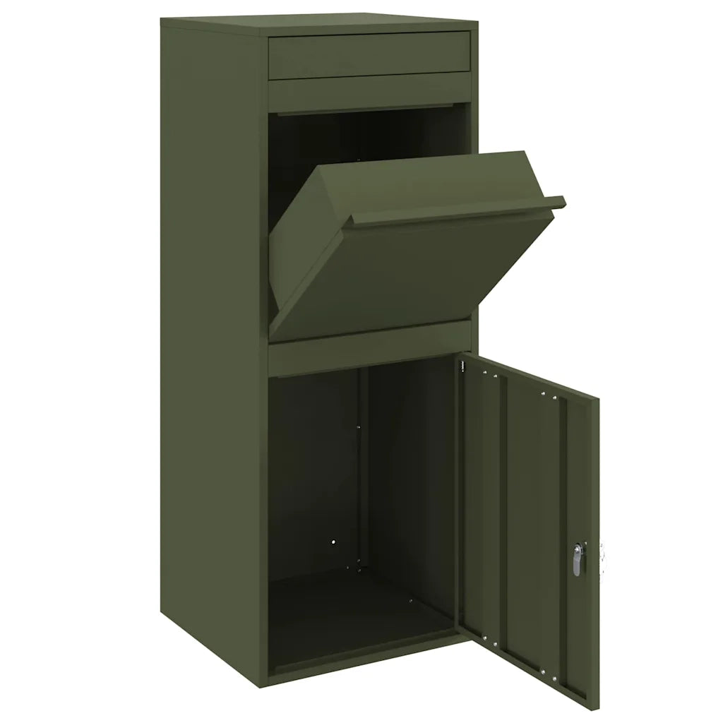 Cassetta per pacchi Oliver verde 41 x 38 x 103 cm Acciaio CFW8669132