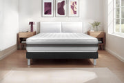 Letto con materasso VITALMEMO BACK 120 x 200 cm Rete Kit Nero