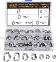 Kit di assortimento di 85 pezzi di chiavi a vite singola per tubi da 7 a 21 mm