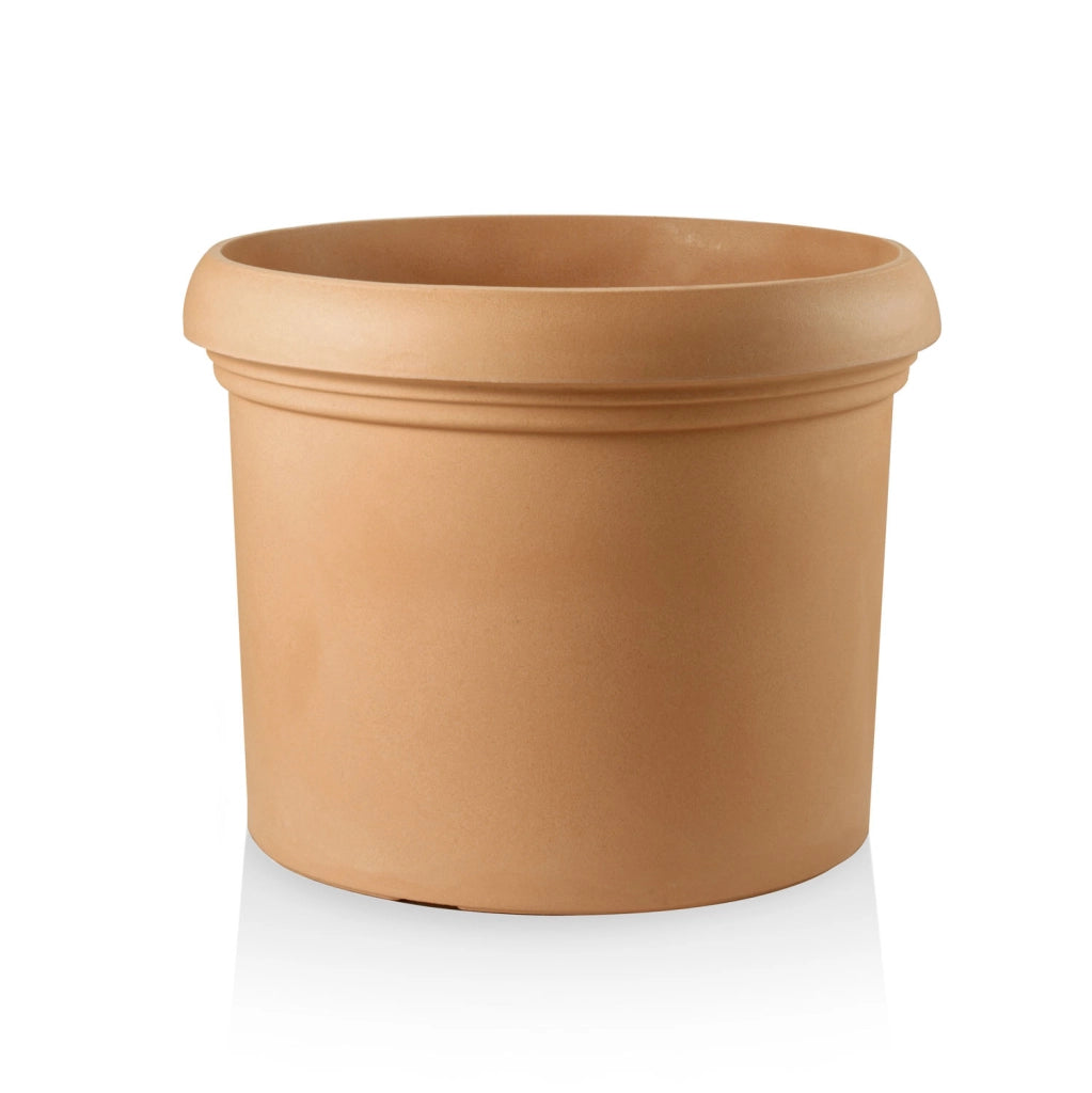 Vaso Cilindro Vicenza Taglia: 5, Colore: Terracotta Anticato, Materiale: Polietilene