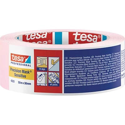 NASTRO CARTA SENSITIVE ROSA 4333 TESA - MM 38 ML 50- 4 pezzi