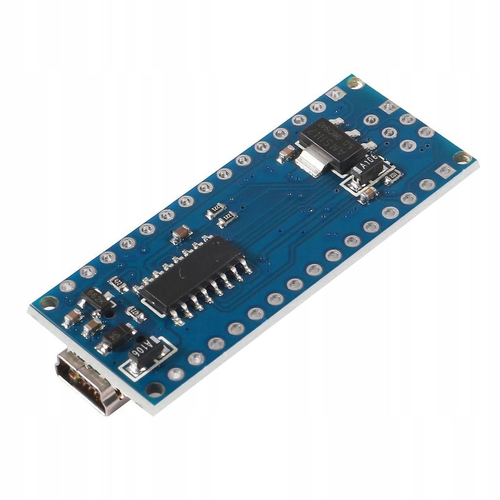 Modulo Nano 3.0 ATmega328 CH340 – Compatibile con Arduino | 5V, 32kB Flash, 16MHz | Progetti DIY e Programmazione Facile