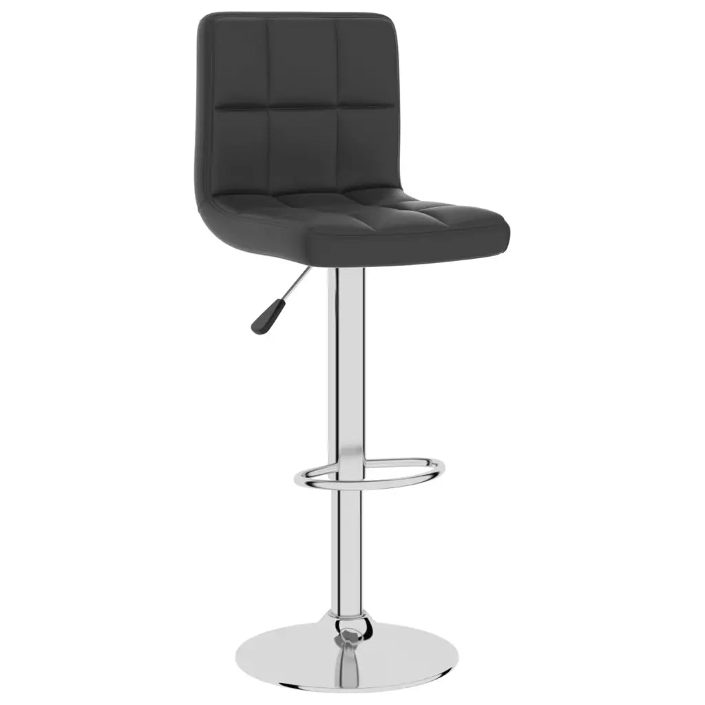 Sgabello da Bar Nero in Similpelle 334220