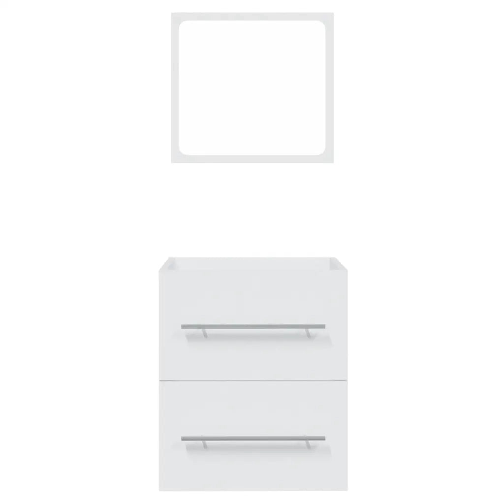 Mobile da Bagno con Specchio Bianco 41x38,5x48 cm  cod mxl 18039