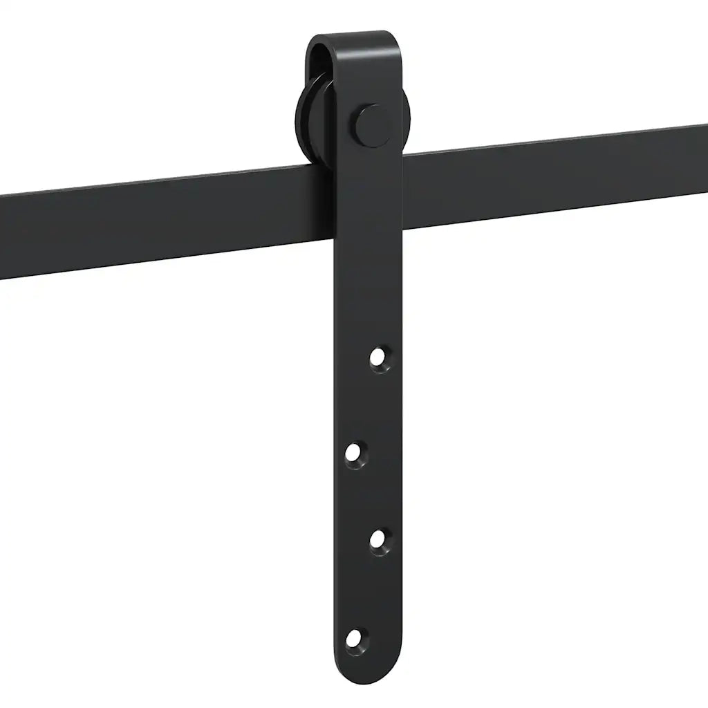 vidaXL Kit Anta Scorrevole Armadio in Acciaio al Carbonio 244 cm