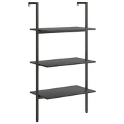 Scaffale Pendente a 3 Livelli Nero 64x35x120,5 cm CFW7594555