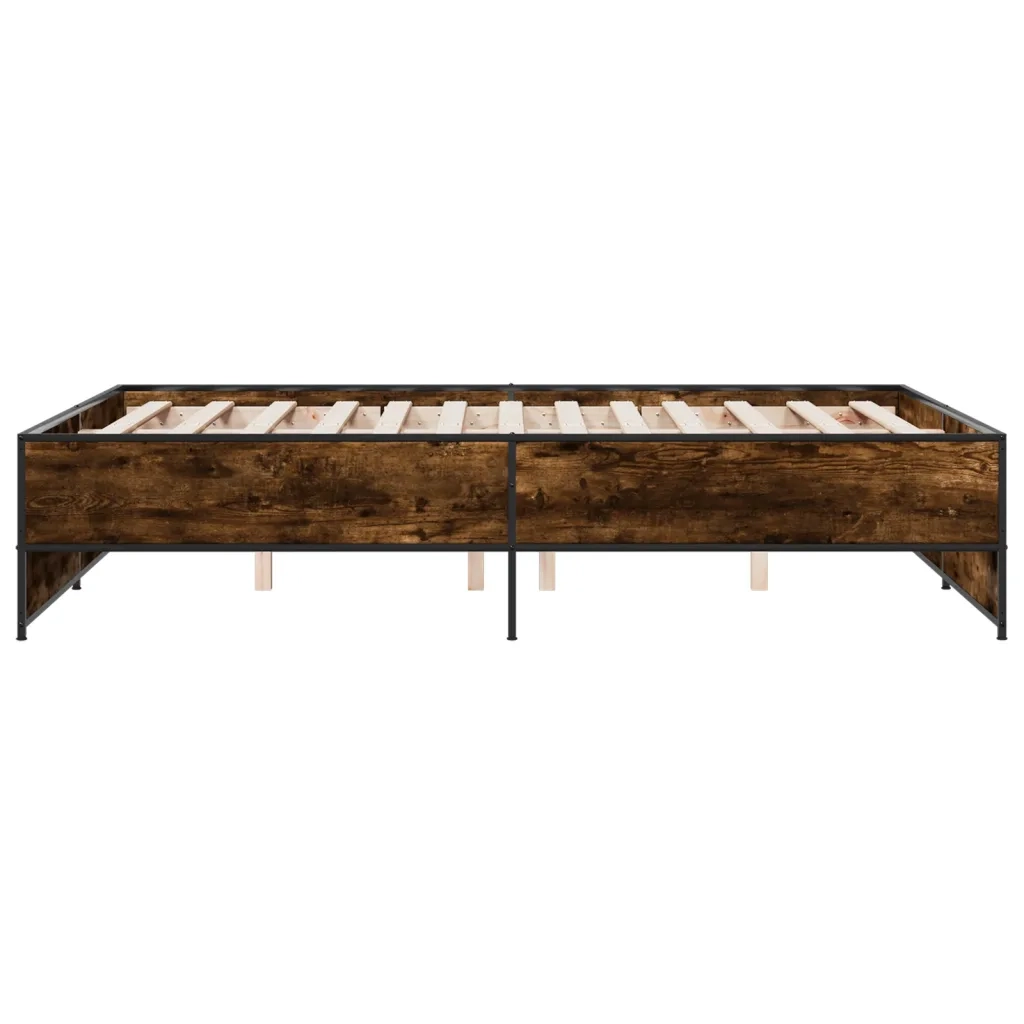 Giroletto Rovere Fumo 140x190 cm in Legno Multistrato Metallo