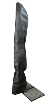 Custodia Fodera per Ombrellone da Giardino 260x49 cm in Mytex Impermeabile Taupe