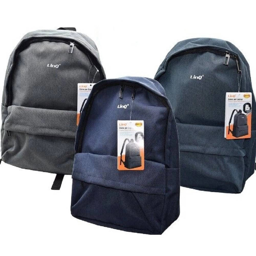 Trade Shop - Zaino Borsa Porta Computer Per Laptop Pc Notebook Portatile Fino A 15,6″ Ex9115 -
