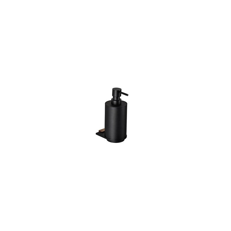 GALLA Dispenser Sapone Liquido in Ottone Nero e Oro / 230ml