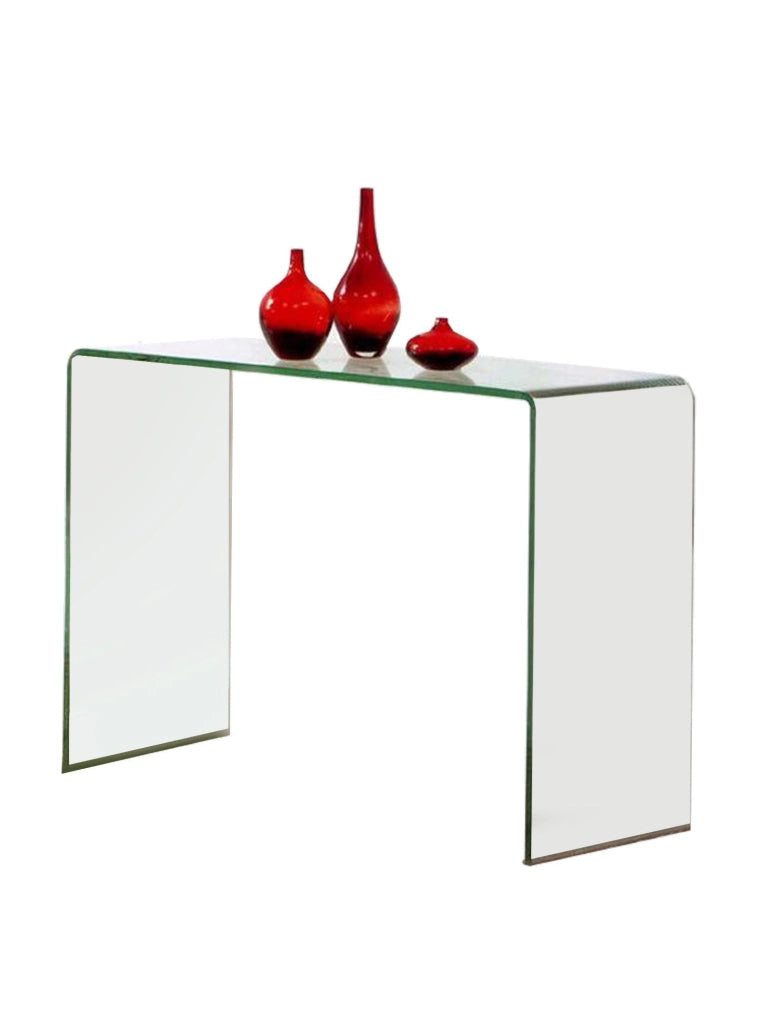 Cavedine, Consolle Ripiani, 100x33x75h cm Trasparente