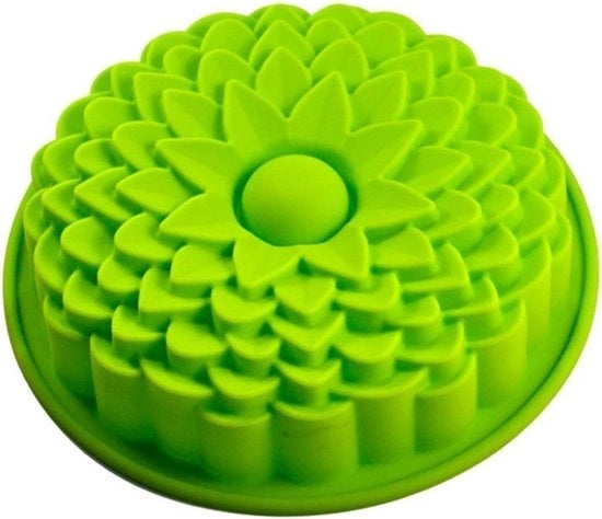 Forma per muffin e cupcake in silicone per muffins, cupcake, torte, budino, cubetti di ghiaccio e gelato - forma per torte floreali per creazioni impressionanti, forma per torte in silicone di alta qualità