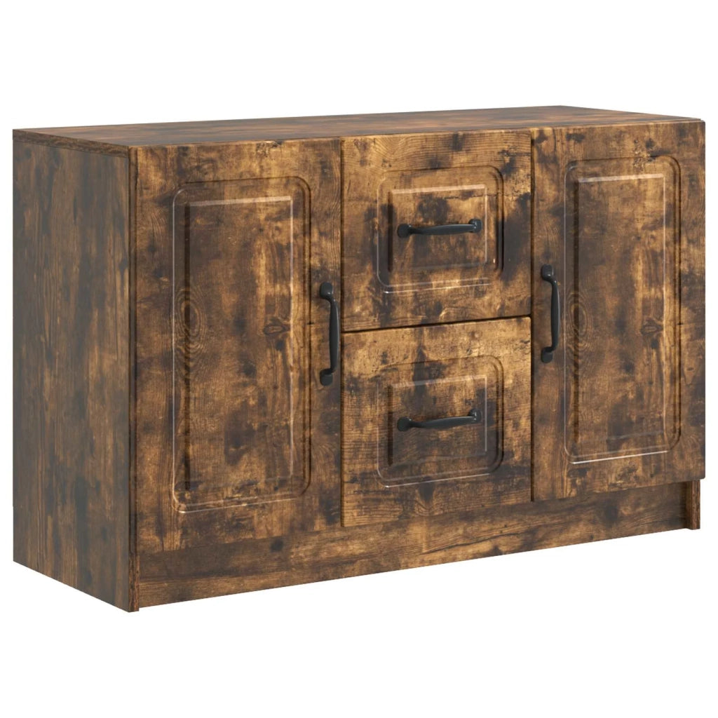 Credenza Rovere Fumo 89 x 34,5 x 57 cm Legno ingegnerizzato 895810