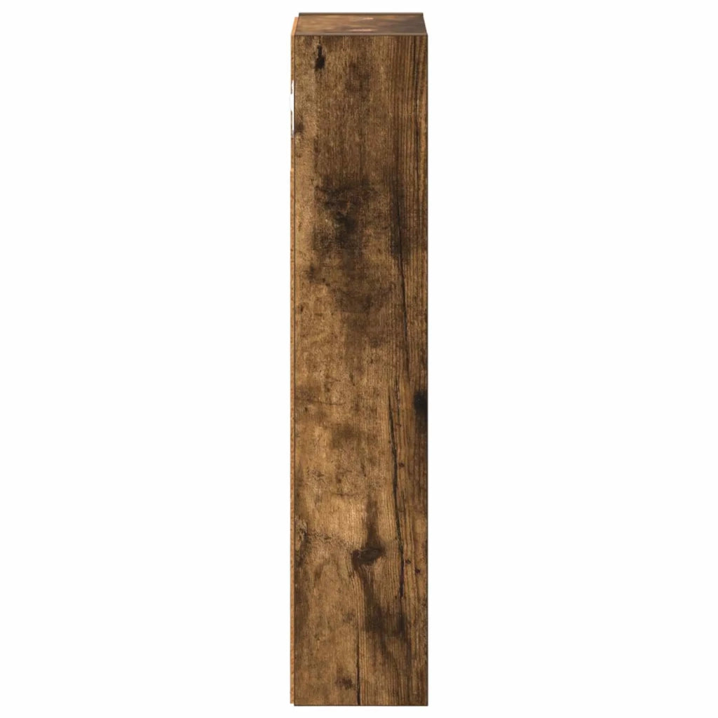 Armadio da bagno a muro Quercia Affumicata 20 x 10 x 50 cm 889283