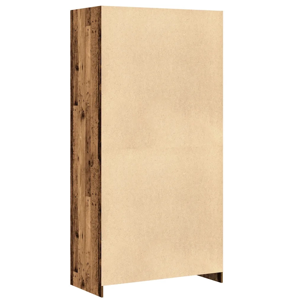 Armadio Legno Antico 100x50x200 cm in Legno Multistrato 3318626