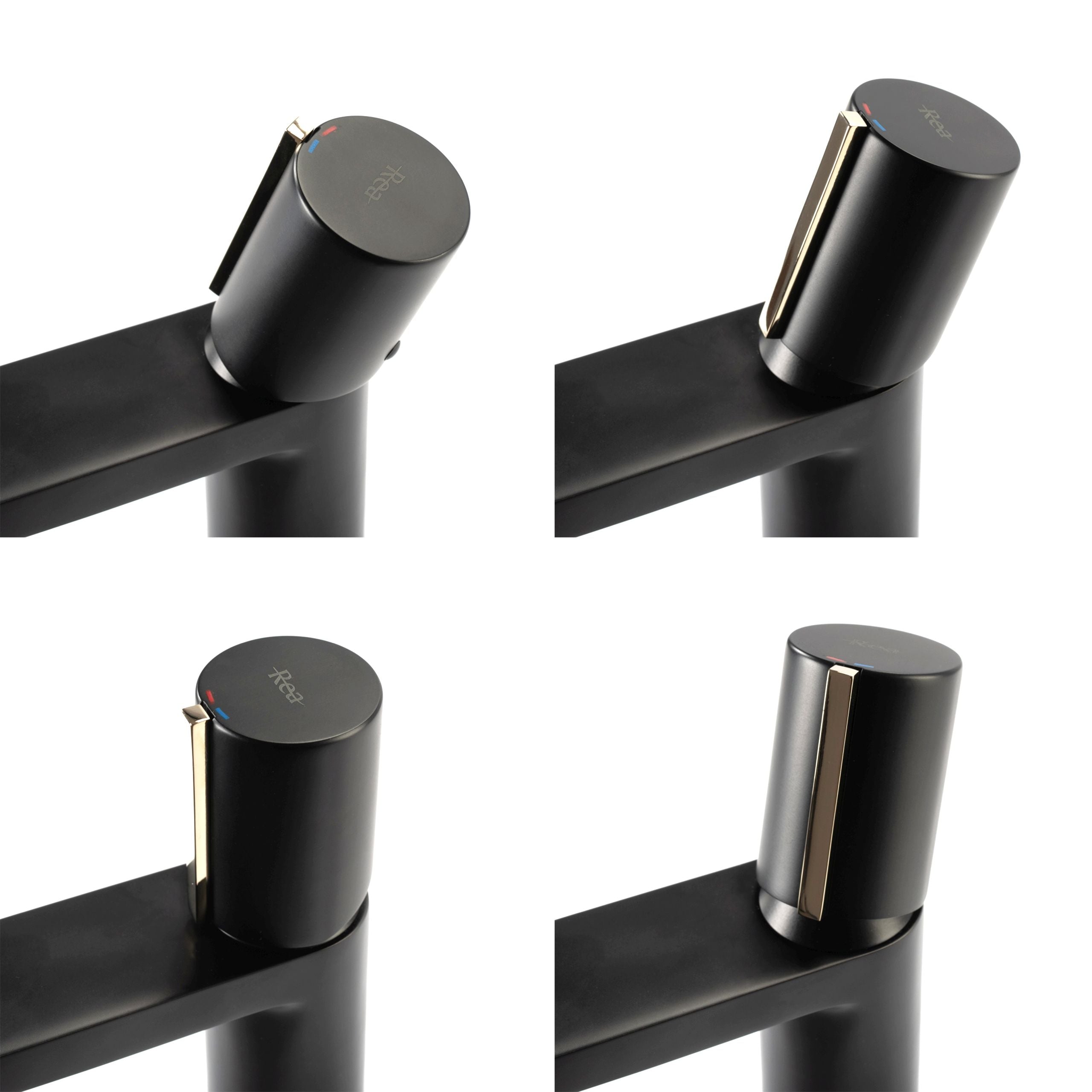 Rubinetto Da Lavabo Rea Icon Black Low