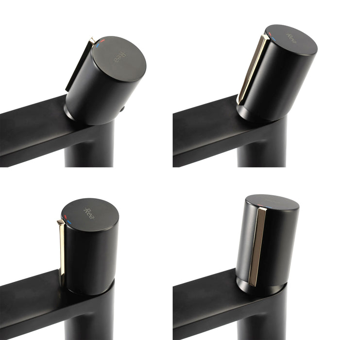 Rubinetto Da Lavabo Rea Icon Black Low