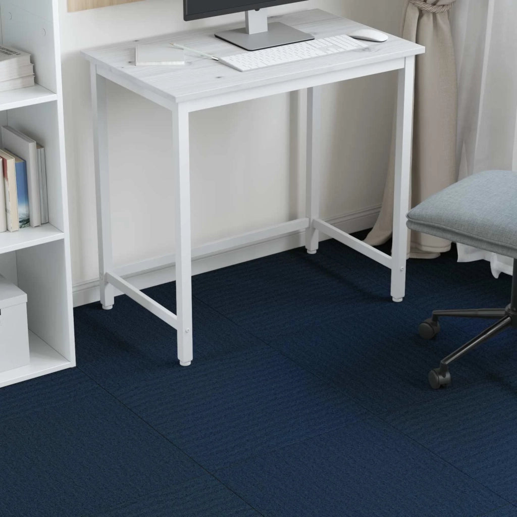 Piastrella per Tappeto Blu 50 x 50 cm 4 pz PP e Bitume CFW5212039