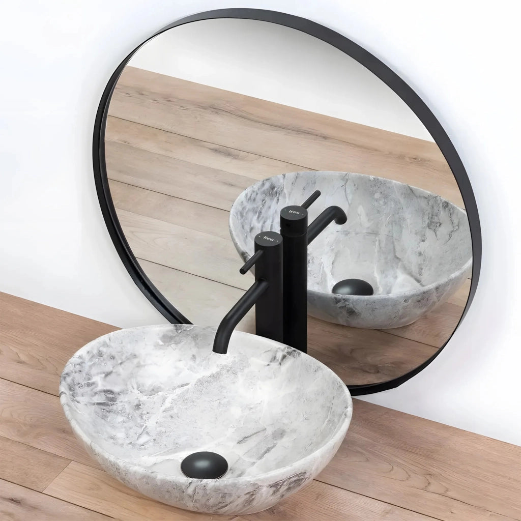 Lavabo Da Appoggio Rea Sofia Stone